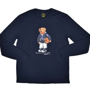 NWT Polo Ralph Lauren Basketball Bear 2XL Tall